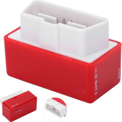 Code reader Nitro OBD2 Chip Tuning Box Plug ECU Save Power Economy Car Accessory for Diesel Red Car Repair Tool New