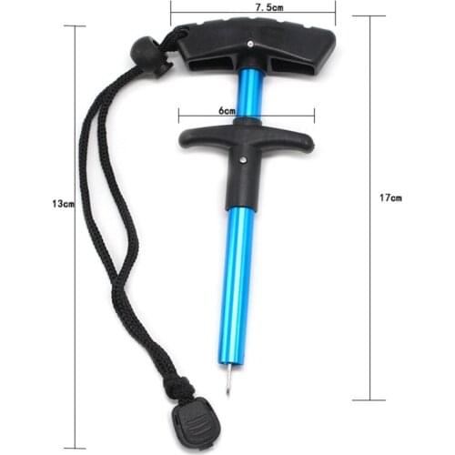 Fishing Hook Remover with Squeeze Puller Handle Fishing Hook Extractor Puller Fishing Tool De Pesca