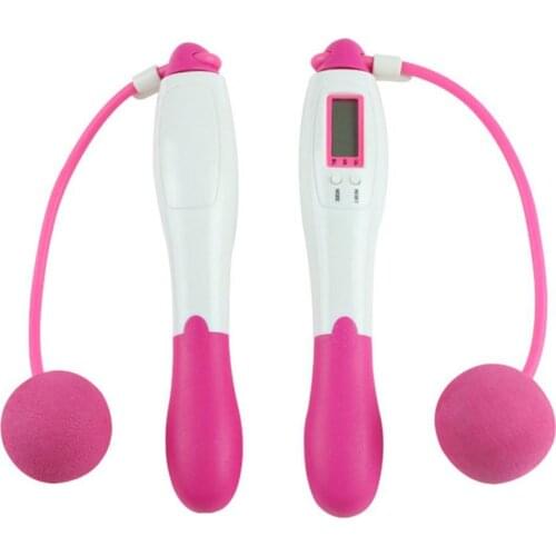 Speed Skipping Jump Rope Adjustable Smart Digital Counter Exercise Workout Fitness Training Anti-Slip Handle Jump Rope
