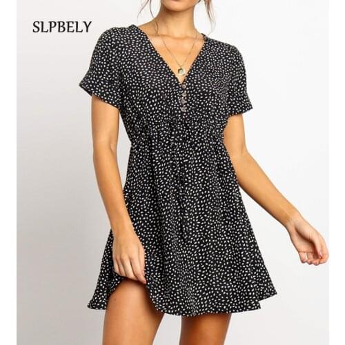 Летние платья мини SLPBELY China At AliExpress