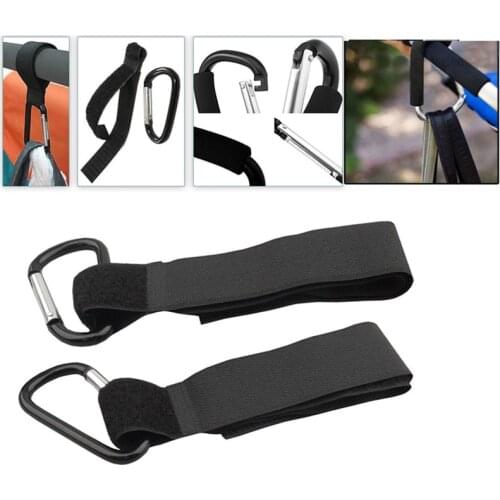Universal Stroller Hooks Wheelchair Stroller Pram Carriage Bag Hanger Hook Baby Strollers Shopping Bag Clip Stroller Accessories