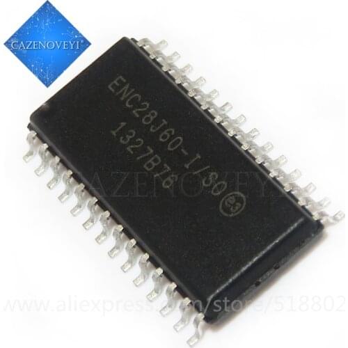 2pcs/lot ENC28J60-I/SS ENC28J60-I/SO ENC28J60 SOP-28 SSOP-28 In Stock