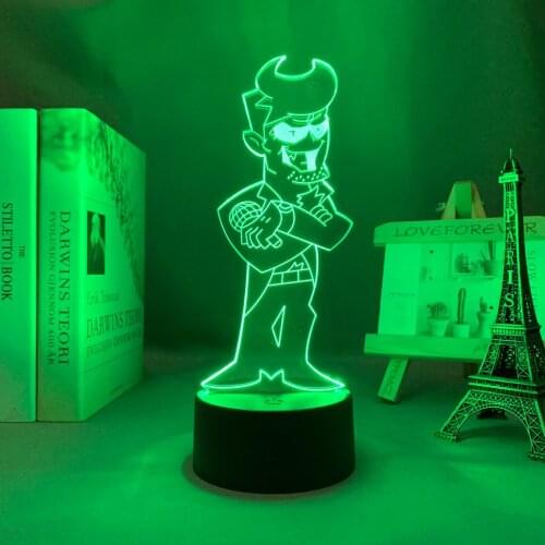 3d Lamp Game Friday Night Funkin Daddy Dearest Figure for Kids Bedroom Decoration Light Child Birthday Gift Table Led Light FNF