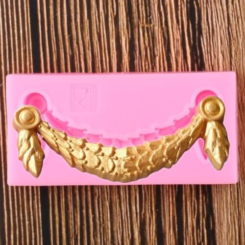 3D Craft Relief Silicone Molds DIY Party Cupcake Topper Fondant Cake Decorating Tools Candy Clay Chocolate Gumpaste Moulds