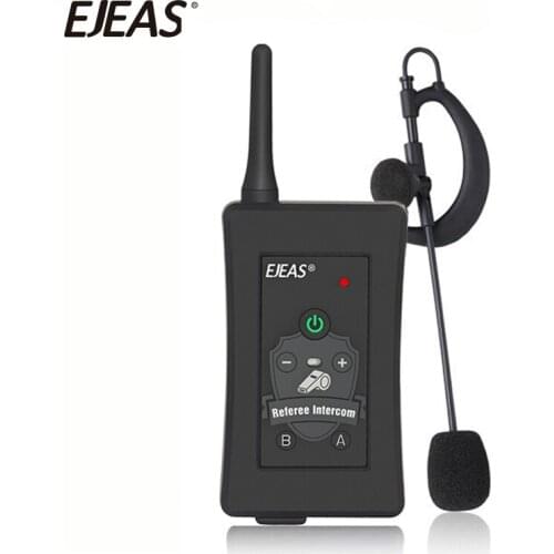 EJEAS FBIM 1200m 4 Riders Motorcycle Helmet Bluetooth Interphone Headset Wireless Handsfree Moto Intercom with FM radio
