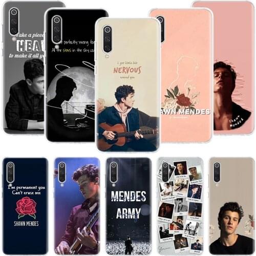 Singer Shawn Mendes Magcon Phone Case For Xiaomi Redmi Note 10 9 8 Pro 9S 8 8T 7 6 5 6A 7A 8A 9A 9C 4X S2 K20 K30 Art Cover Coqu