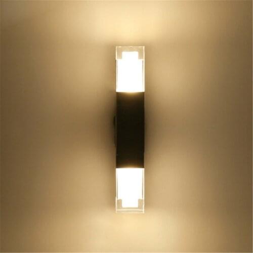 Home LED Sconce Wall Waterproof Sconce Light Garden Corridor Bedroom Living Outdoor Indoor Lights Lamp Fixture