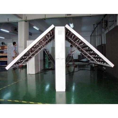 P6P4 LED Double Sided Advertisement Display Screen LED Large Digital Wall Clock Time Display