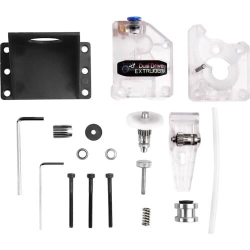 3D Printer Bowden Extruder Dual Drive BMG Extruder, High Performance Parts for Ender 3/CR10 and Other Printers