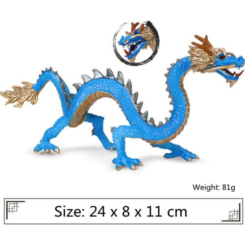 Mythical Phoenix Dragon Figure Animal Model Toy Collector Decor Kid Gift Simulation Animals Figurines Educational Model