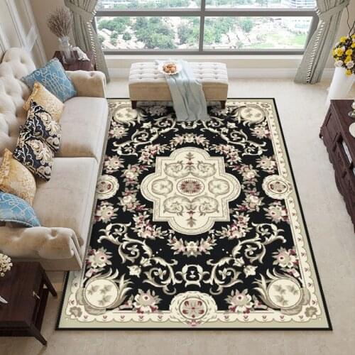 European Printed Style Carpets For Living Room large Area Rugs For Bedroom Study Room Floor Mats Coffee Table Sofa Home Carpet