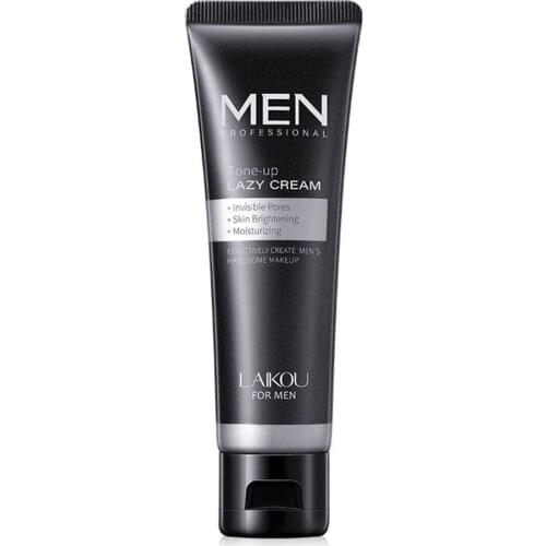 Men BB Cream Face Cream Natural Whitening Skin Care Face Foundation Tone Up Cream Lazy Concealer Brightened Skin