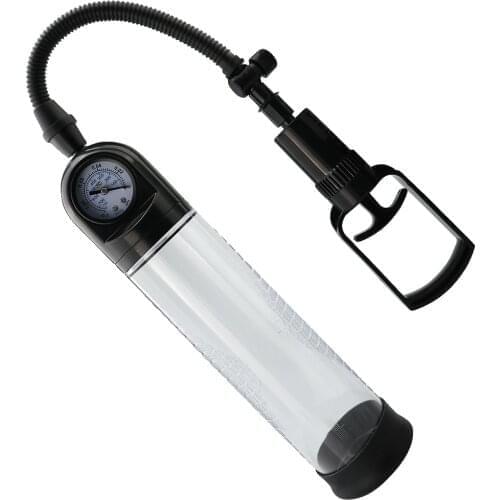 Male Personal Care Manual Penis Pump Air Vacuum Penis Extender Enlargement Men Dick Erection Assisting Massage Enhancer Device