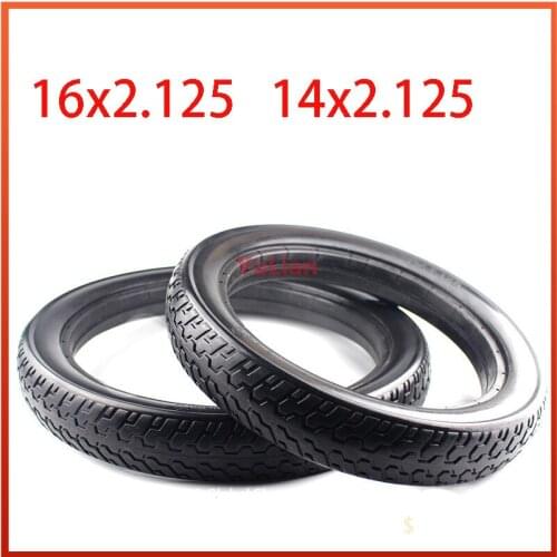 2019 new 16x2.125 inches Solid Tire with good quality for Bicycle Anti Stab 16*2.125 Riding MTB Road Bike Tyre