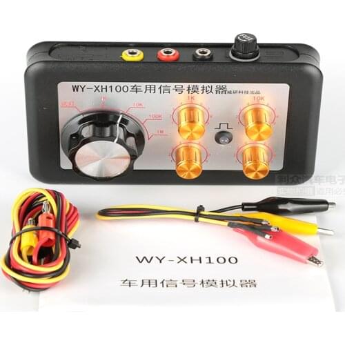 NEW! WY-XH100 Car Repair Tester Auto Signal Simulator Fast Troubleshooting Can Adjust Resistance Water Temperature Crankshaft