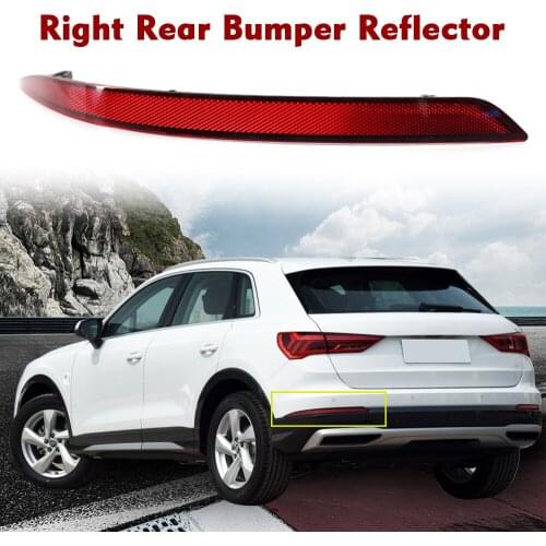 Car Rear Bumper Reflector RED Bumper Side Marker Reflector 83G 945 105 Left /Right Bumper Reflector Replacement for Audi Q3 2019