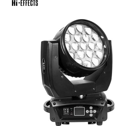 Hi Effect Sharpy 19x15W Beam Moving Head Light Rgbw Lyre Beam Moving Heads Dj Lights For Theater Concert Club Washer Mobile Head