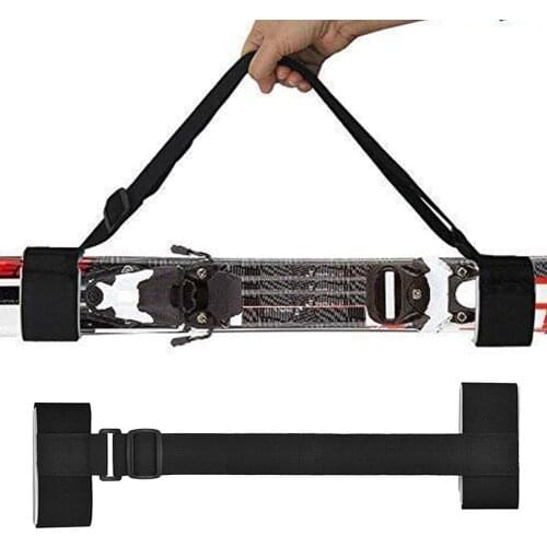 Adjustable Winter Ski Board Fixing Strap Pole Shoulder Hand Bag Carrier Lash Holder Sling Mountain Skiing Ski Board Ski Gloves