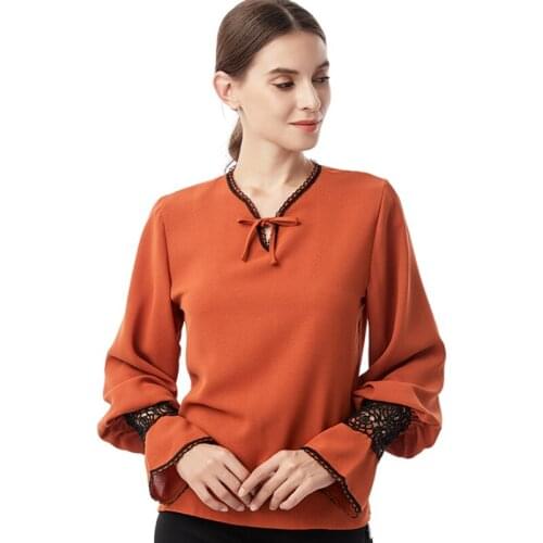 Блузки с бантом SHSHDHZX China At AliExpress