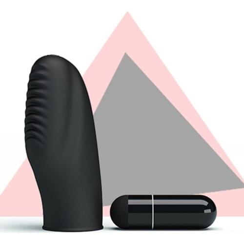 SiliconeFinger Massager Sex-toys Vibrating Tongue Vibe Vibrator