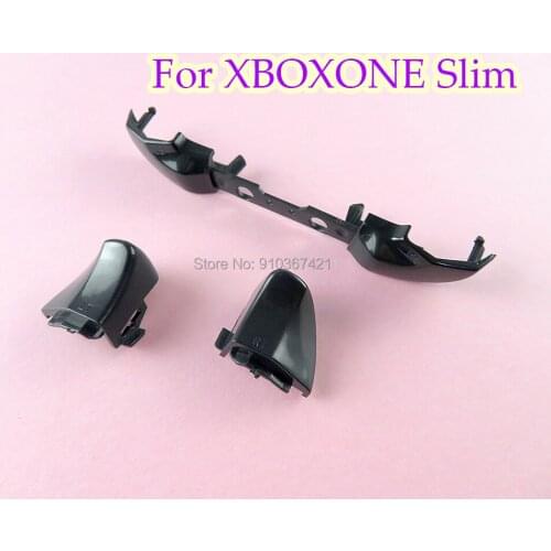 10sets Replacement Black LB RB Button LT RT Triggers Bumpers Controller For XBOX ONE S Gamepad For XboxOne Slim Console