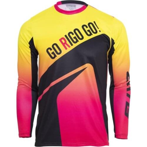 GO RIGO GO off-road motorcycle cycling jersey speed long sleeves off-road motorcycle MTB mountain bike clothing bicycle ciclismo