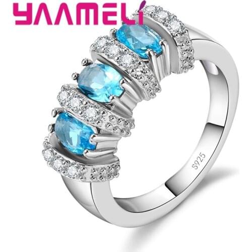 Pave Setting 925 Sterling Silver Jewelry Ring Woman/ Lady/Girl Fashion Crystal Rings Wholesale Free Shipping