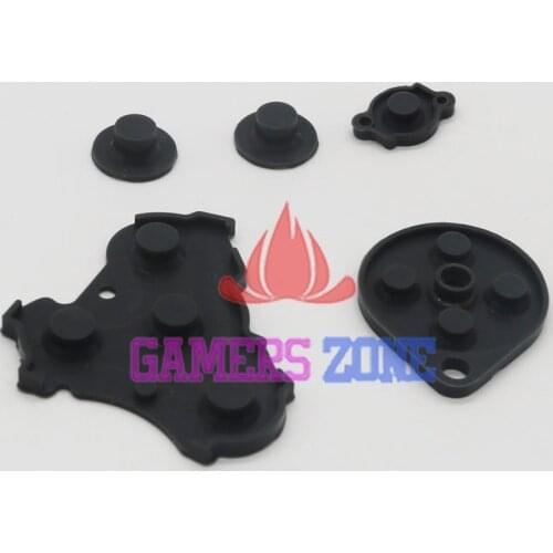 10sets For Nintendo GameCube NGC Controller Conductive Silicone Button Pad Replacements