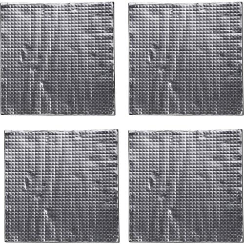 4Piece Heated Bed Hotbed Thermal Pad Insulation Cotton Foil Self-Adhesive 300*300mm