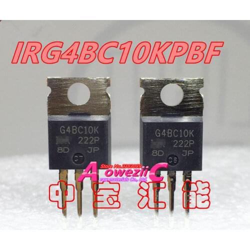 Aoweziic 100% new original imported IRG4BC10K IRG4BC10KPBF T0-220 Rectifier IGBT transistor 600V 5A