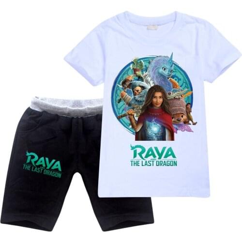 Raya and The Last Dragon Childrens clothing Sweatshirts for boys t shirt kids toddler girl Summer clothes 2021 Easter outfits
