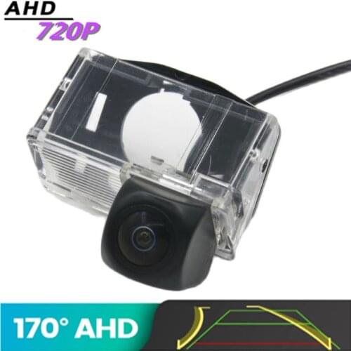 AHD 720P Trajectory Fisheye Car Rear View Camera For Toyota Corolla Auris Avensis T25 T27 2011 2012 2013 Reverse Vehicle Camera