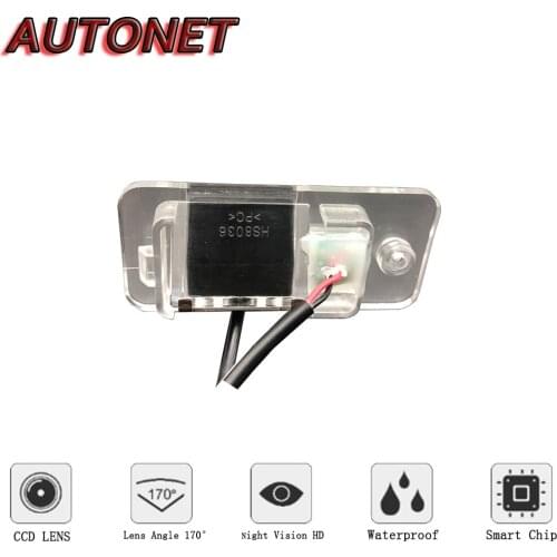 AUTONET Rear View camera For Audi A3 S3 8P A4 S4 RS4 B7 8E 8H A6 S6 RS6 C6 4F Q7 SQ7 4L/CCD/Night Vision/license plate camera