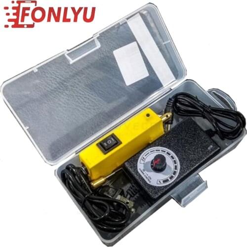 OCA Glue Removing Tool for Mobile Phone LCD Screen Repair Electric Mini Adhesive Remover Machine with Speed Controller