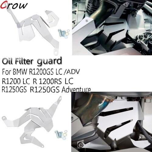NEW Motorcycle Oil Filter Protection Cover For BMW R1200GS LC R1250GS R 1200 1250 GS Adventure ADV R1200RS R1200R LC R 1200 RS R