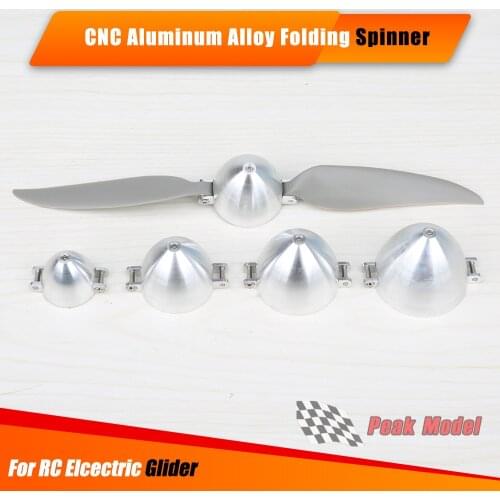New CNC Aluminum Alloy Folding Spinner Folding Fairing Paddle Cover For Glider