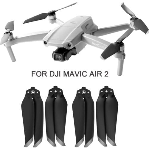 2 Pairs 4pcs Low Noise 7238F Propellers For DJI Mavic Air 2 Drone Foldable Propeller Quick Release Blades Accessories for dji
