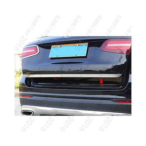 Steel Rear Door Truck Molding Cover Trim For Mercedes-Benz GLC Class X205 2016 2017