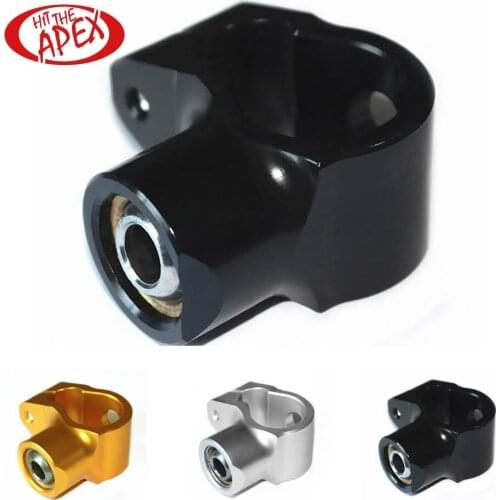 Universal CNC Motorcycle Steering Damper Bracket Kit Support Holder Safe Control for Kawasaki Ninja ZX6R ZX 6R 636cc 2013-2017