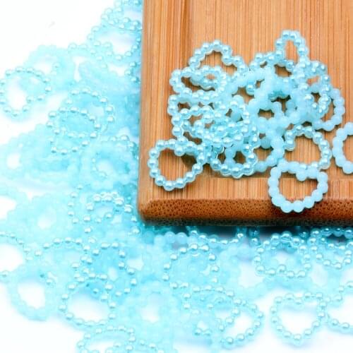 Heart Shape 11mm 10g About 100pcs Flatback Pearls Half Many Colors For Nail Art Cellphone Laptop DIY Jewelry Crafts Decoration