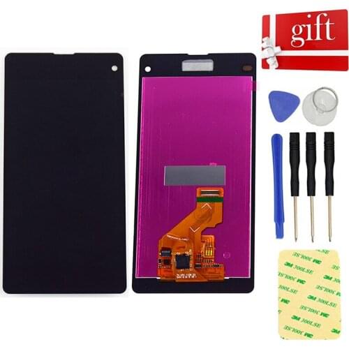 4.3" For Sony Xperia Z1 Compact D5503 M51W LCD Display Screen Panel Z1 Mini LCD Touch Screen Digitizer Glass Sensor Assembly