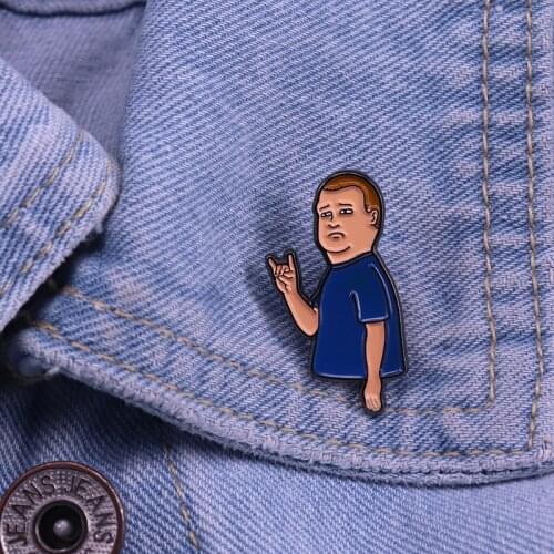 Animated Sitcom Master of The Family Inspiration Badge Novelty Hard Enamel Pin Lapel Pins Brooch for Jewelry Accessory