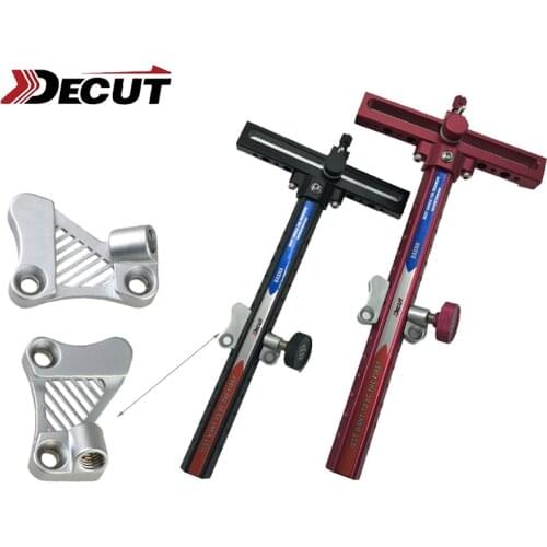 1 Pcs DECUT Recurve Bow Sight Mount Silver Zinc Alloy Bow Accessories Archery Hunting Shooting Outdoor Sports Competition