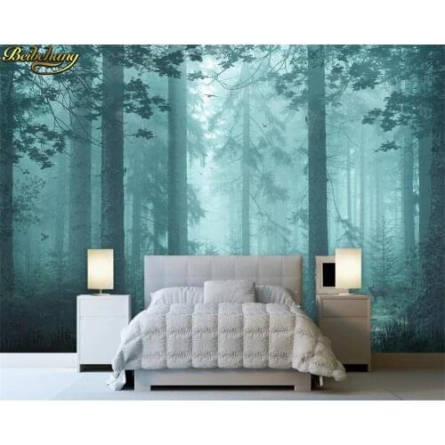 Beibehang Custom 3d wallpaper mural fantasy woods deer background wall papers home decor papel de parede 3d wallpaper