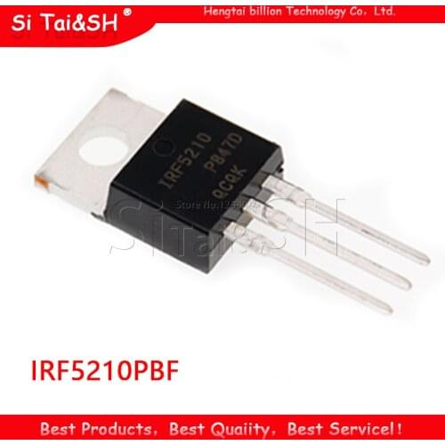 5PCS IRF5210PBF IRF5210 P TO-220 100V 40A integrated circuit