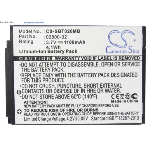Cameron Sino 1100mAh Battery for Summer Baby Touch 02000,02004,Best View 28030,28034,28035,02040,02044, 02800,02804,02805