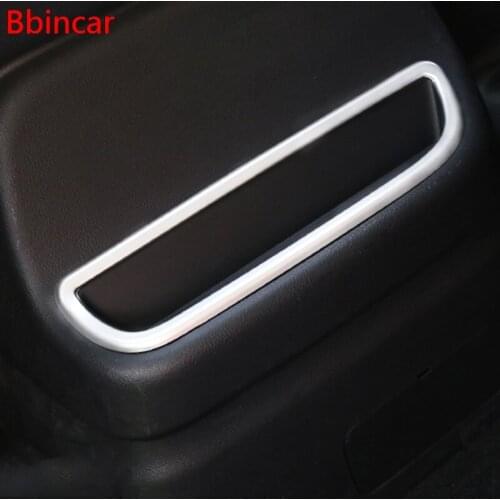 Bbincar Accessories Interior Rear Armrest Cover Trim Door Window Panel Decoration Car-Styling For Mitsubishi Outlander 2016 2017