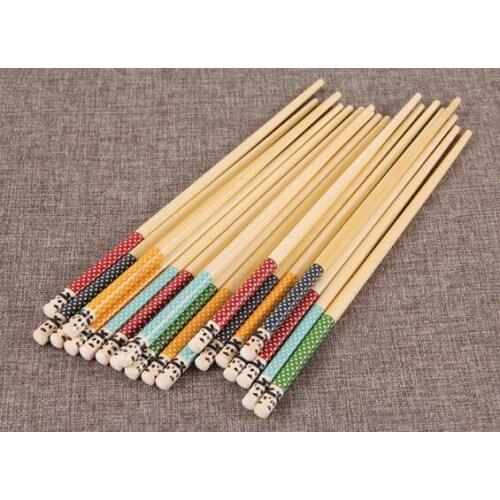 Panda bamboo chopsticks are natural and environmentally friendly