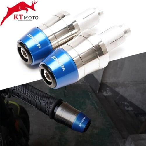 For Kawasaki NINJA ZX-25R ZX 25R ZX25R 2020-2021 7/8" Motorcycle Heavy stainless steel Handlebar Grips Handlebar End Caps Cursor