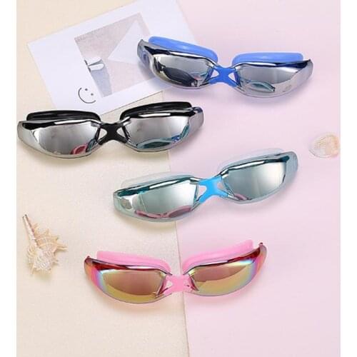 For Men And Women Flat Light Goggles Submersibles High-definition Electric Coating Waterproof And Antifogging Goggles